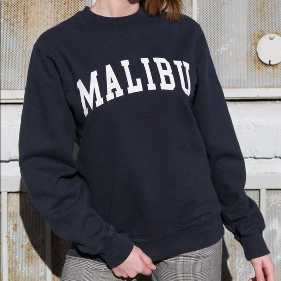 Brandy Melville Jackets & Blazers - Brandy Melville Malibu crewneck!